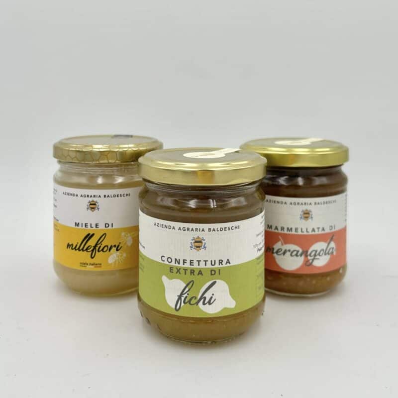 Jams, honey and other products